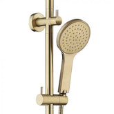 Fienza Kaya Twin Shower Top Inlet - Urban Brass